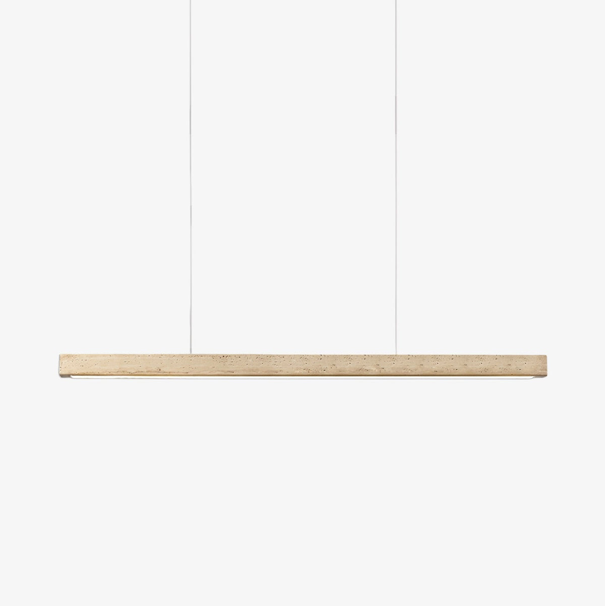 Lyven Minimalistische hanglamp van travertin