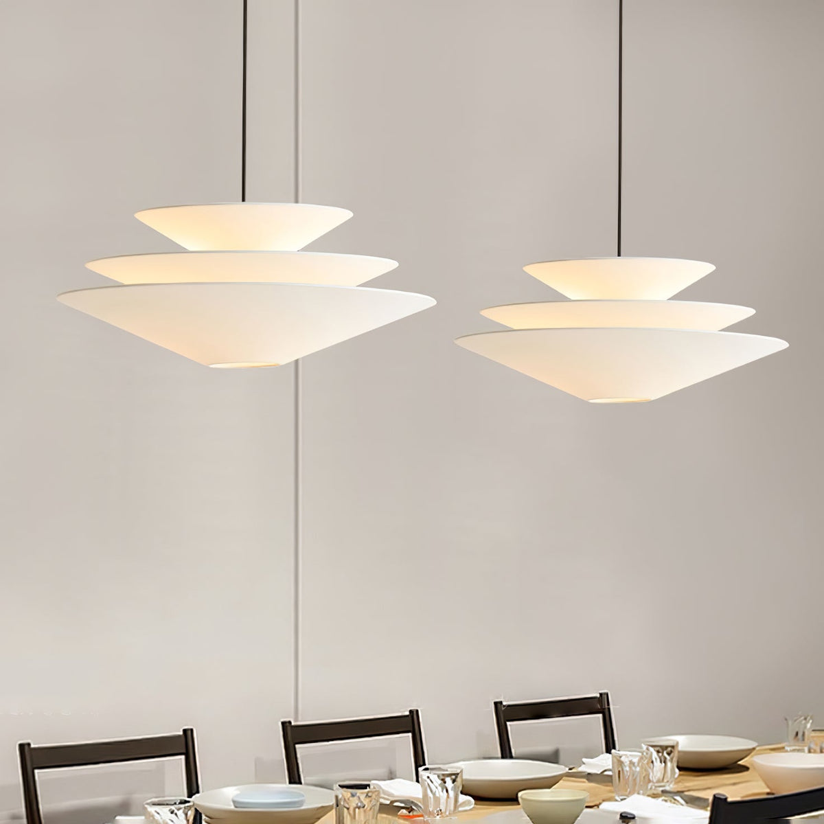 Triara Minimalistische hanglamp met lagen