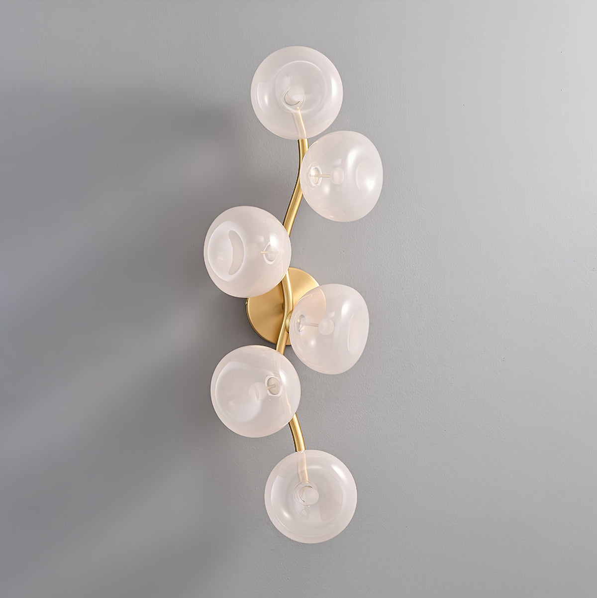 Velarina wandlamp Vine Noordse Kunst glas Metaal