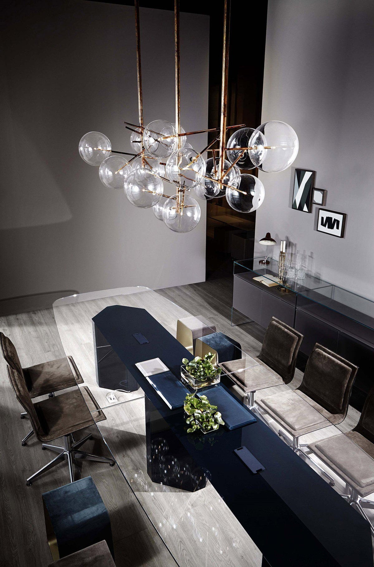 Aveno Kroonluchter LED Heldere Kristallen