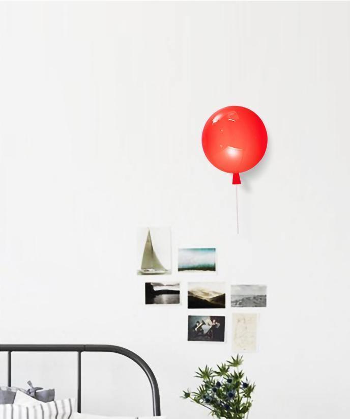 Kiri Vrolijk Dromerige ballonnen Kunststof Wandlamp