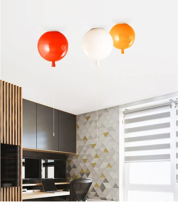 Elaron hanglamp ballonvorm speels