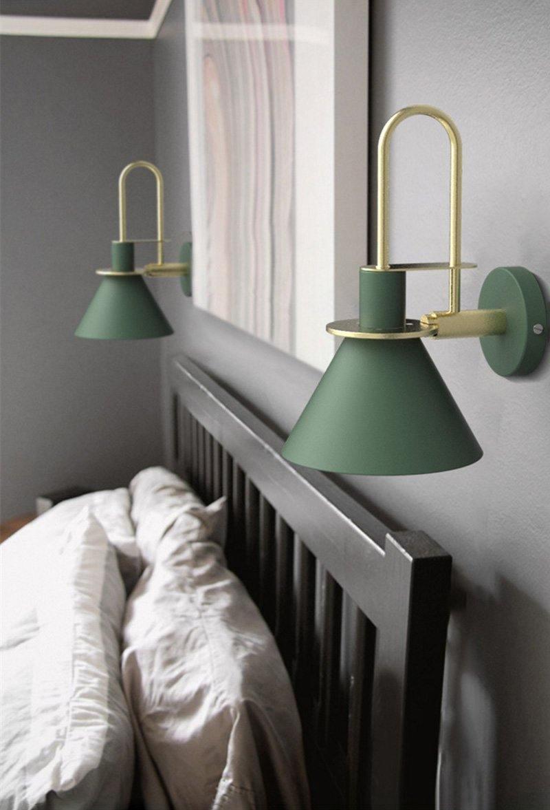 Solerine wandlamp zwart goud minimalistisch