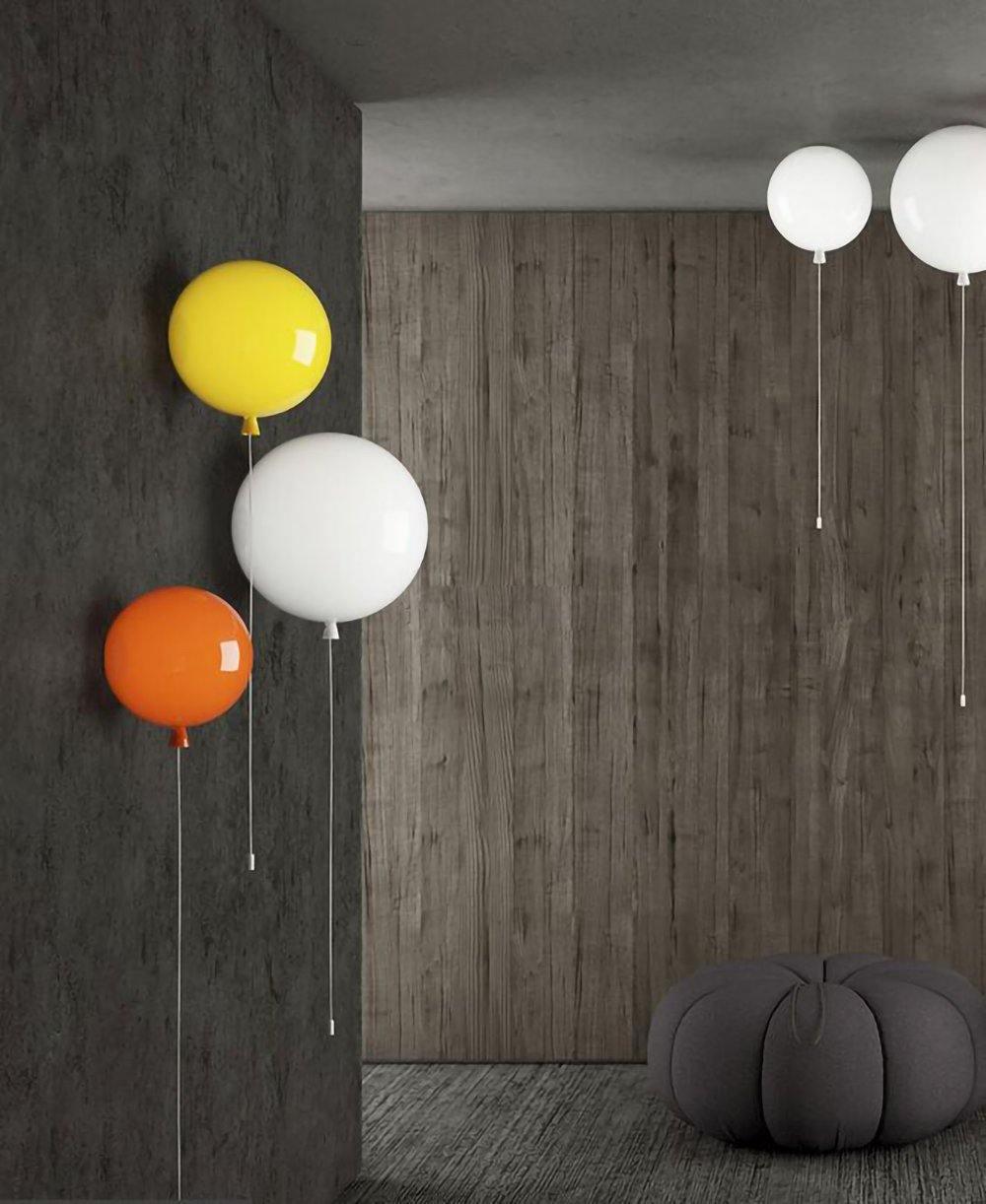 Kiri Vrolijk Dromerige ballonnen Kunststof Wandlamp