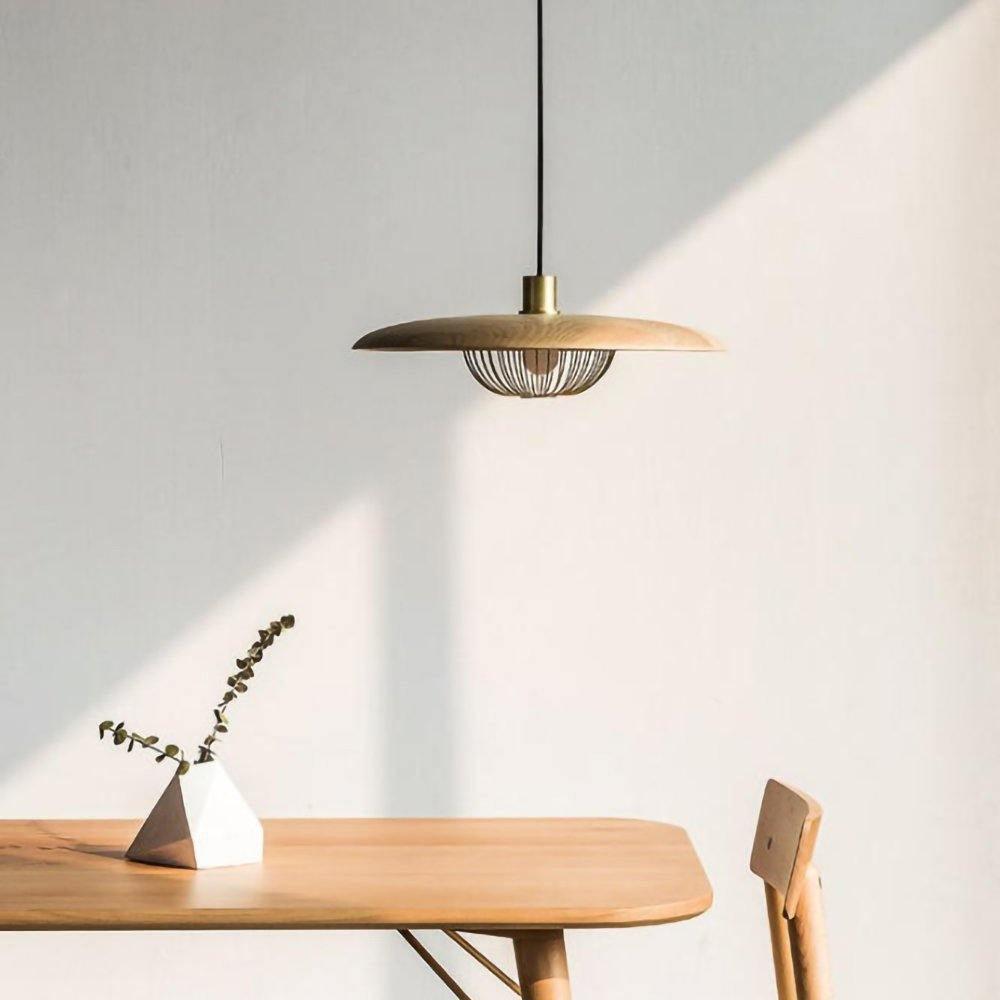 Rinoira Hout Retro Vintage Hanglamp