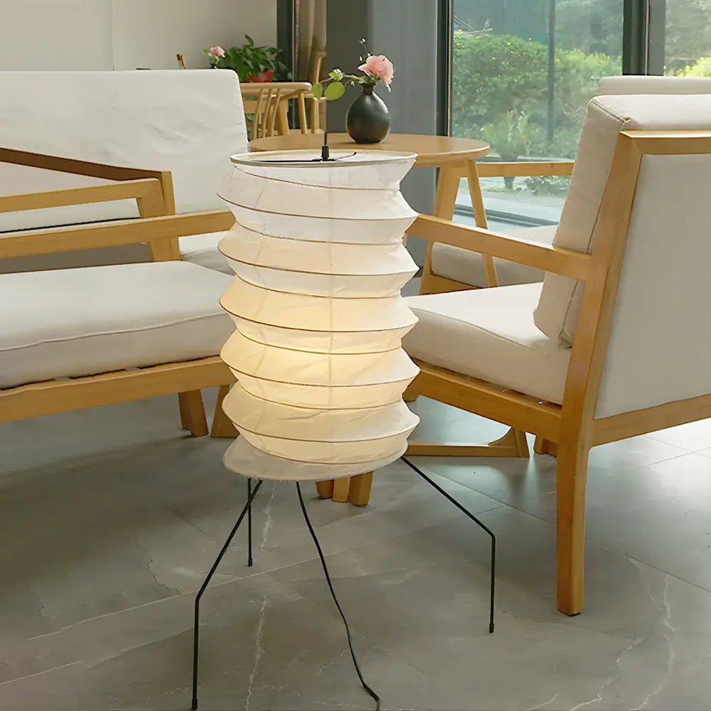 Felrn Minimalistische vloerlamp met rijstpapier