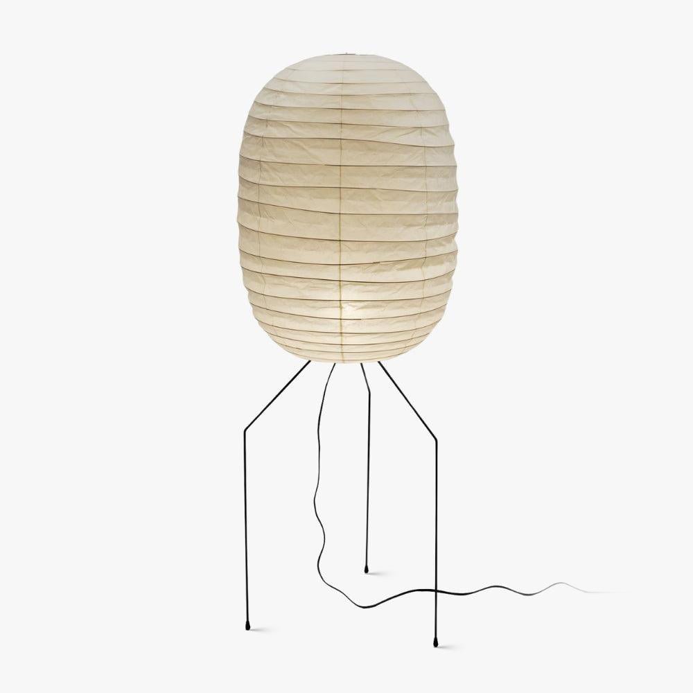Barbara Vintage Rijstpapier vloerlamp