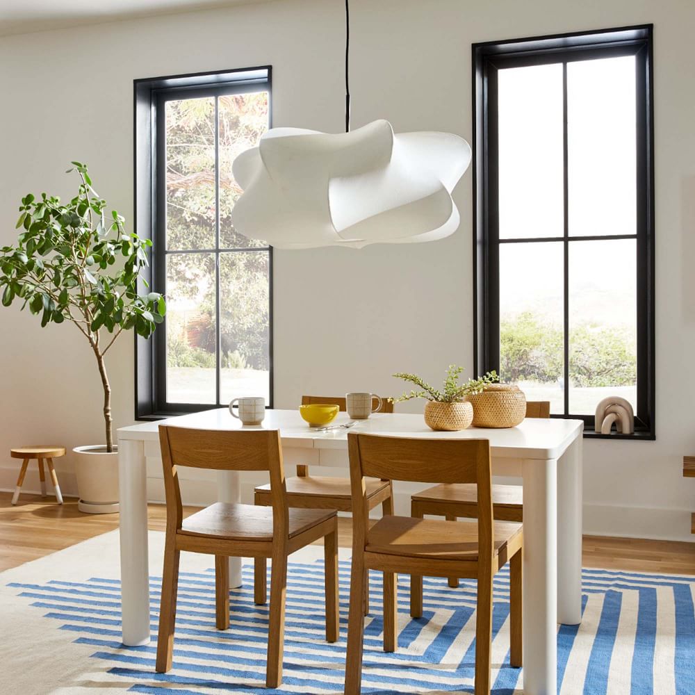 Luxe moderne hanglamp van zijde