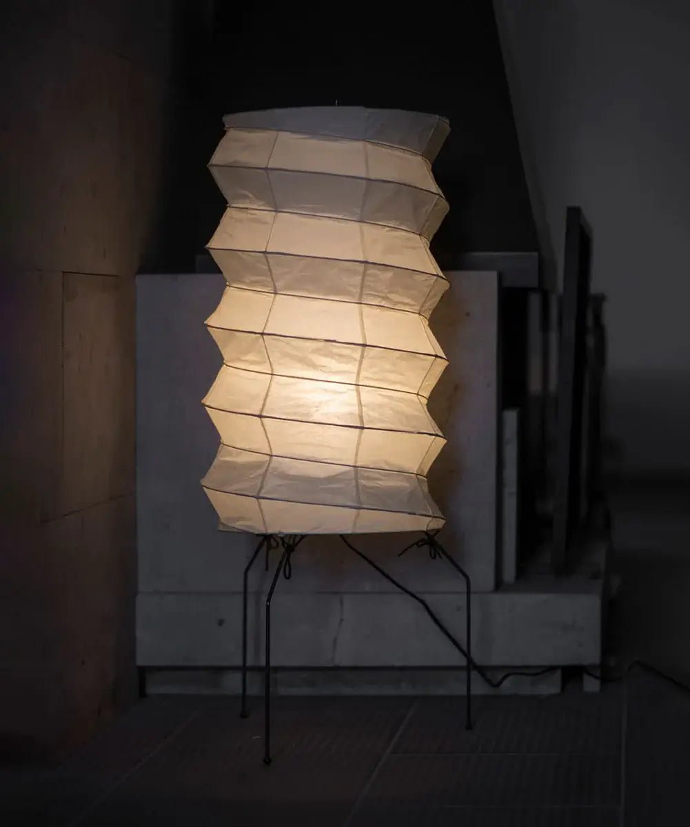 Felrn Minimalistische vloerlamp met rijstpapier
