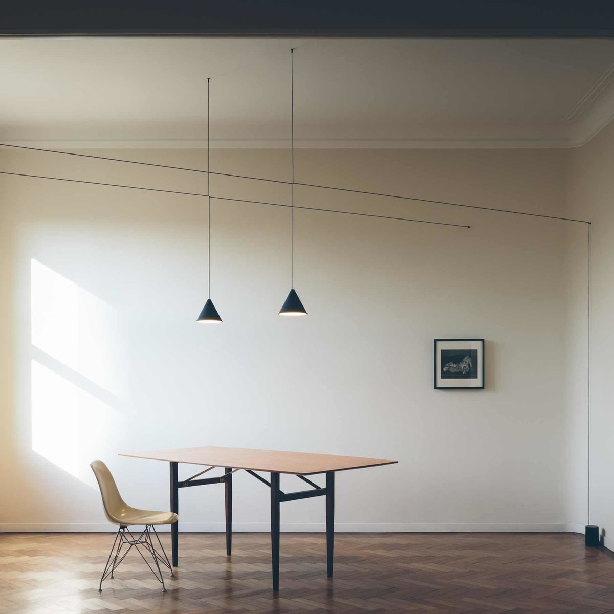 Fio Kunststof minimalistische hanglamp