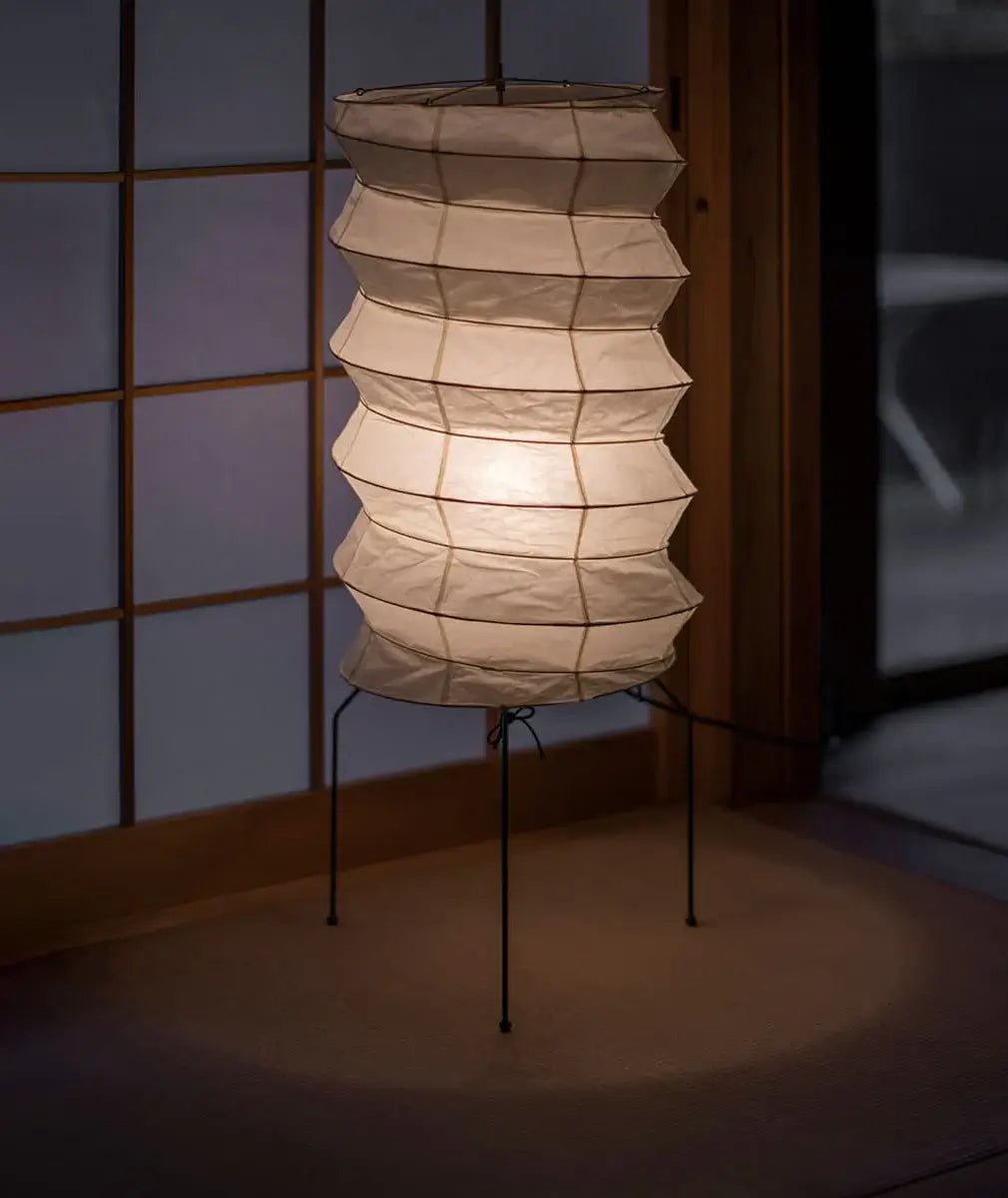 Felrn Minimalistische vloerlamp met rijstpapier