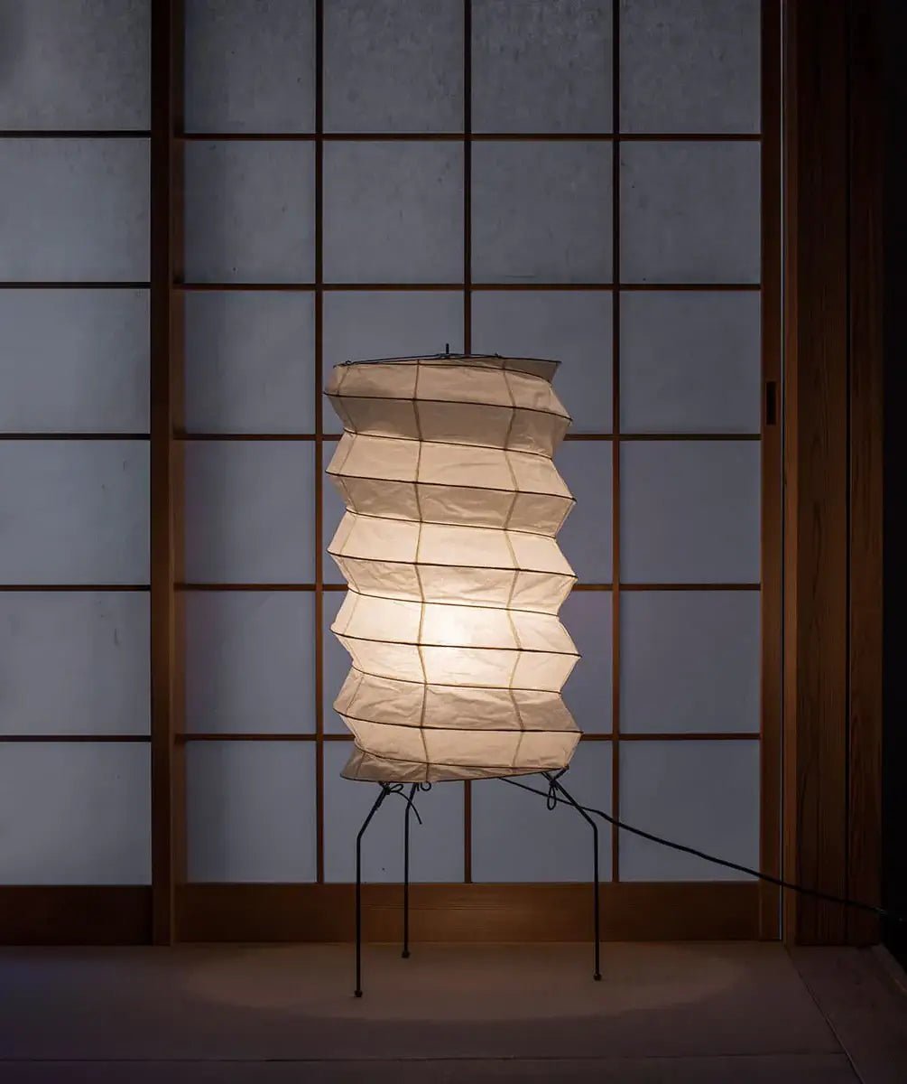 Felrn Minimalistische vloerlamp met rijstpapier