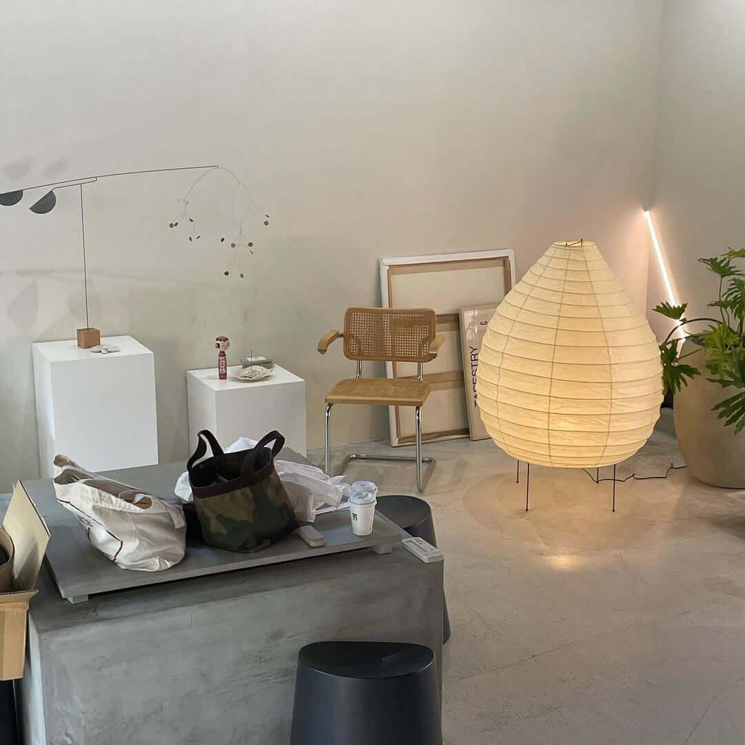 Marien papier tafellamp