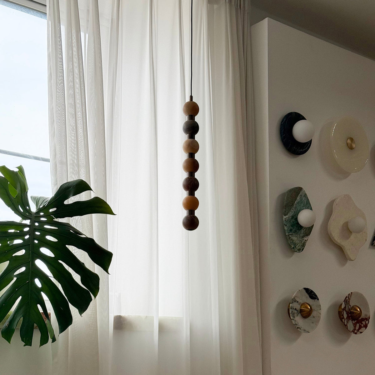 Loxford albast hanglamp