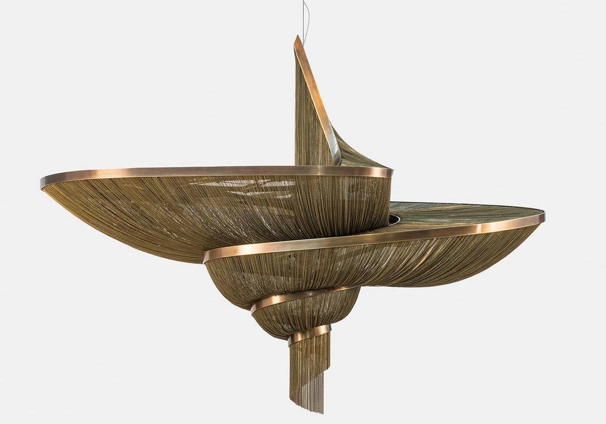 Caloora Spiral elegantie Ketting Kroonluchter