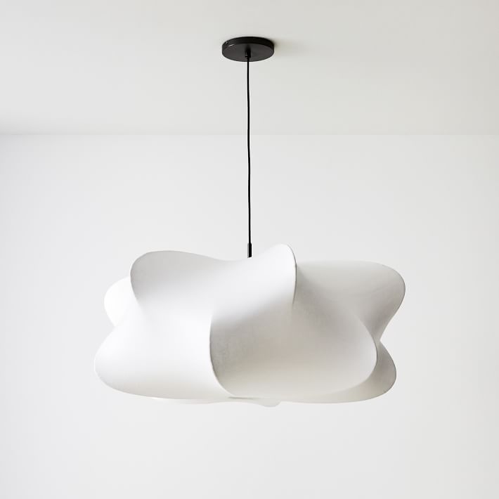 Luxe moderne hanglamp van zijde