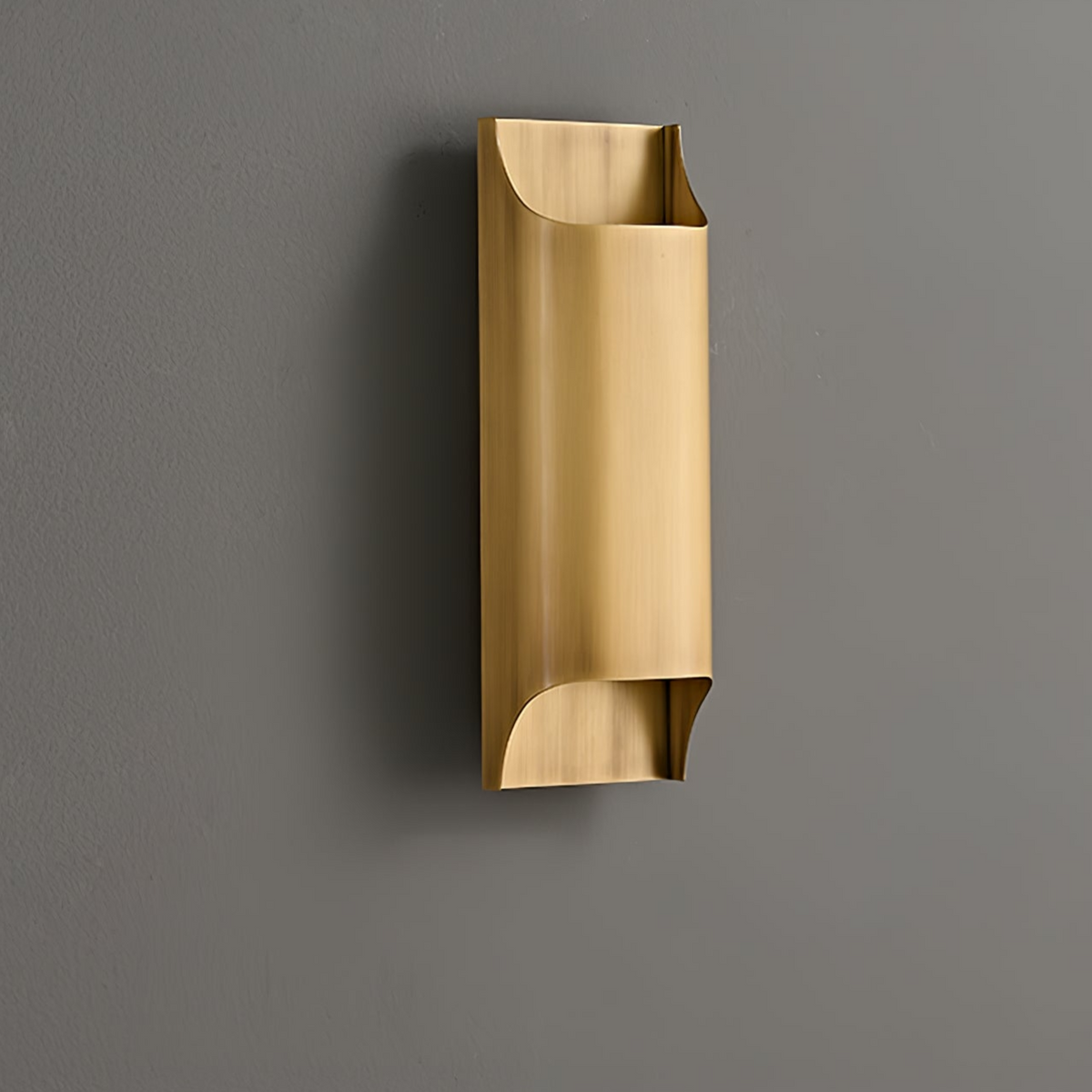 Hardy wandlamp van messing