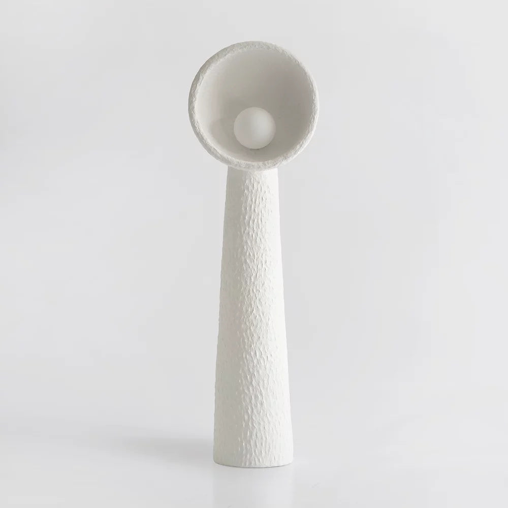 Ernionis Textured keramische vloerlamp