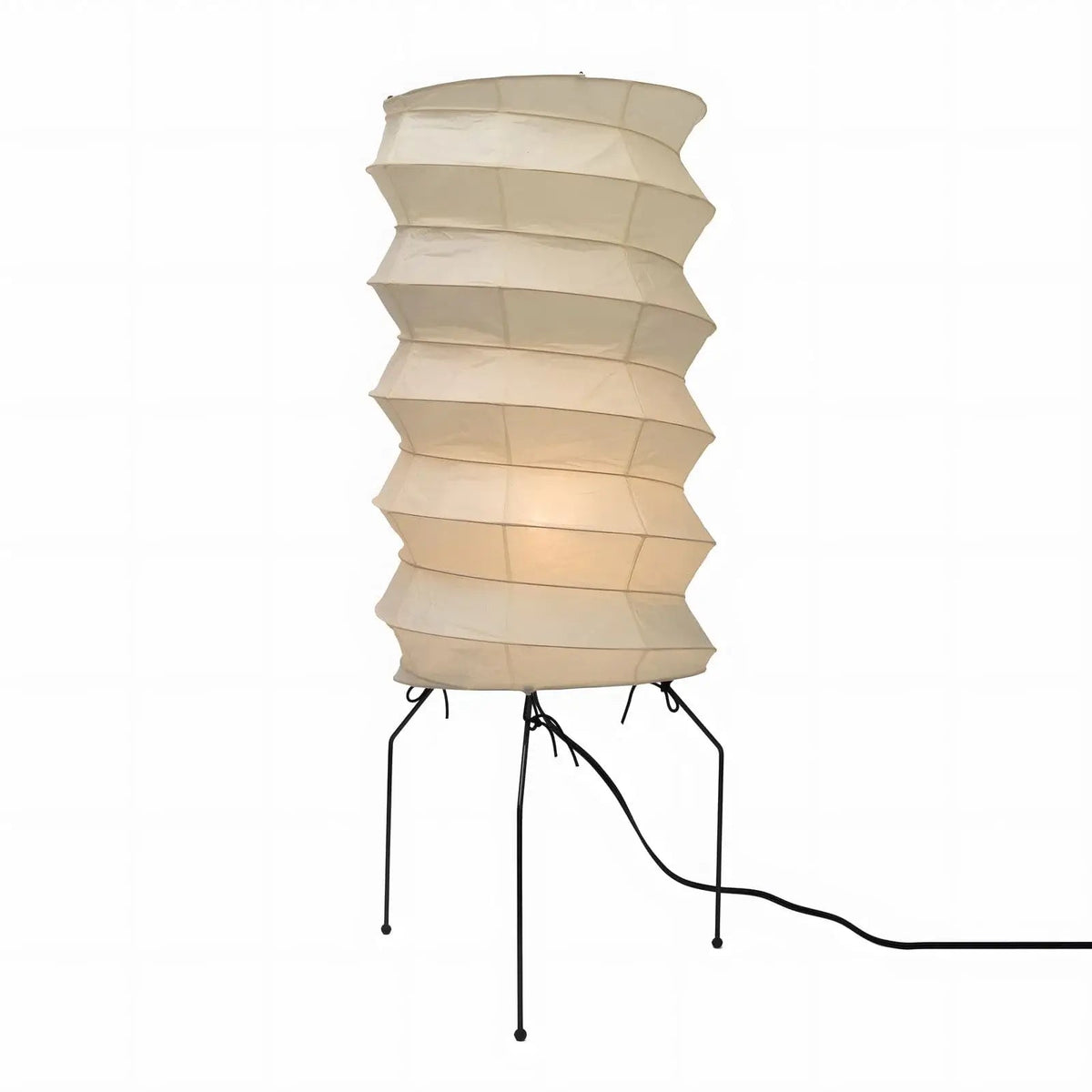 Felrn Minimalistische vloerlamp met rijstpapier