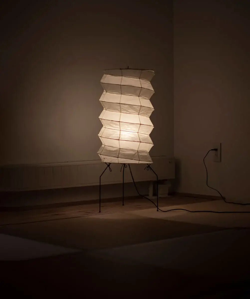 Felrn Minimalistische vloerlamp met rijstpapier