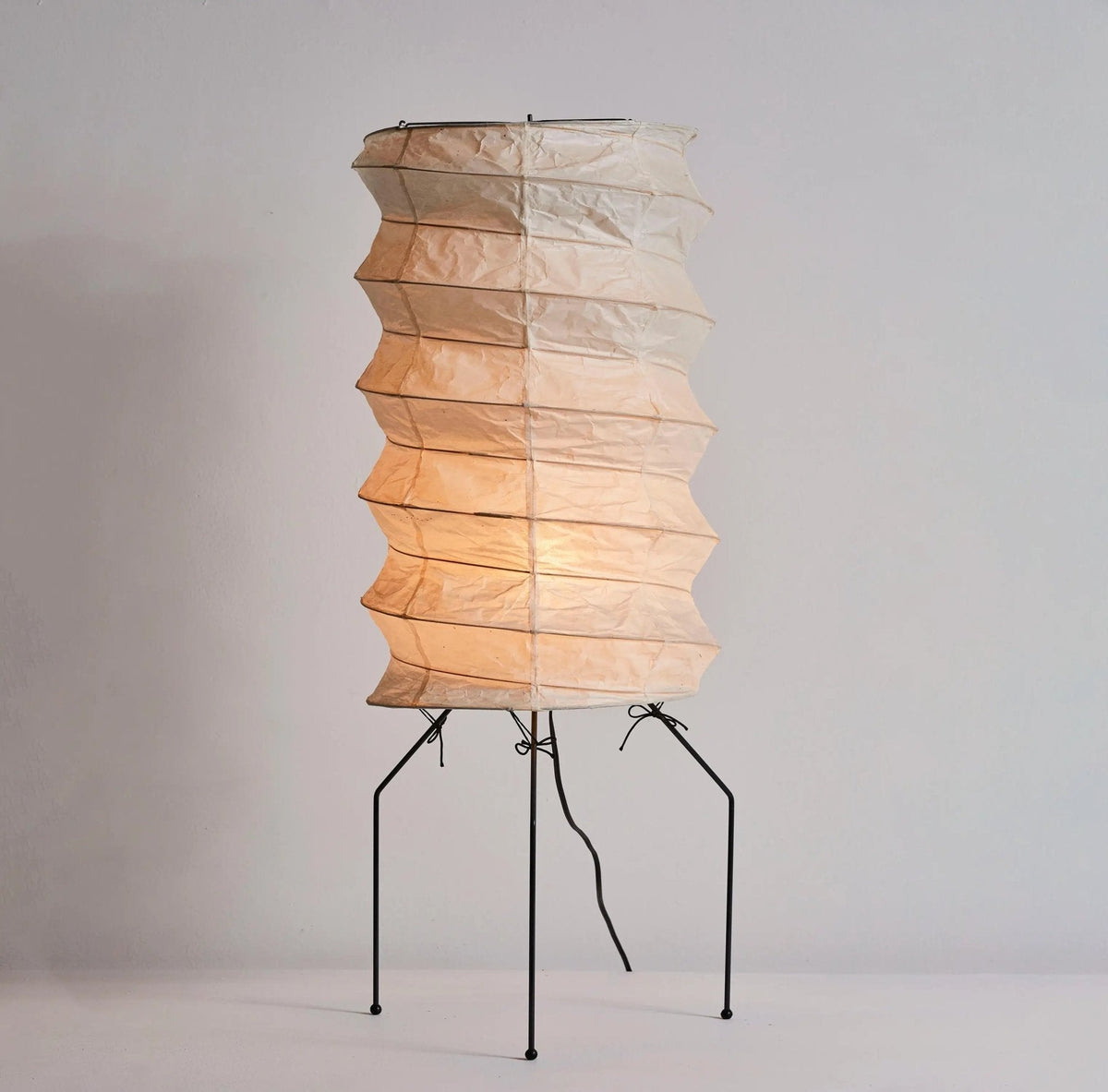 Felrn Minimalistische vloerlamp met rijstpapier