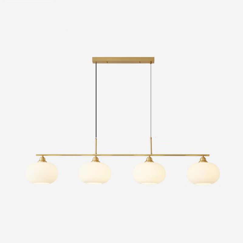 Hailie Retro Grote Plafondlamp Zwart Wit Metaal Woonkamer Keuken