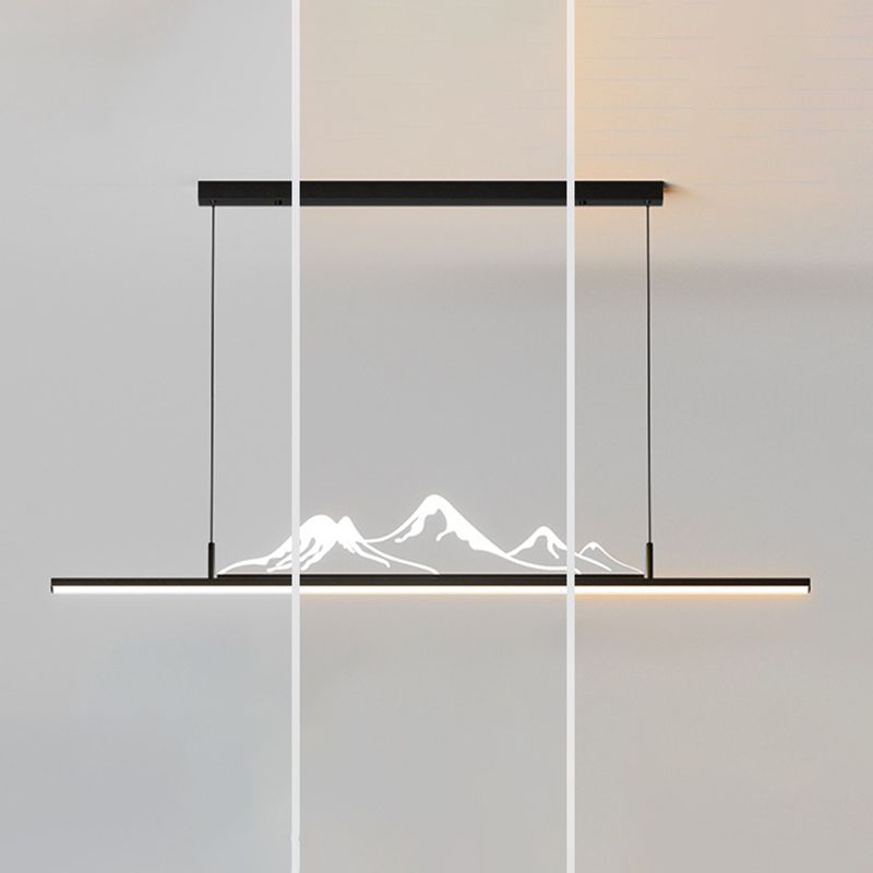 Louise Designer Moderne Hanglamp Zwart/ Goud Metaal/Acryl Slaapkamer