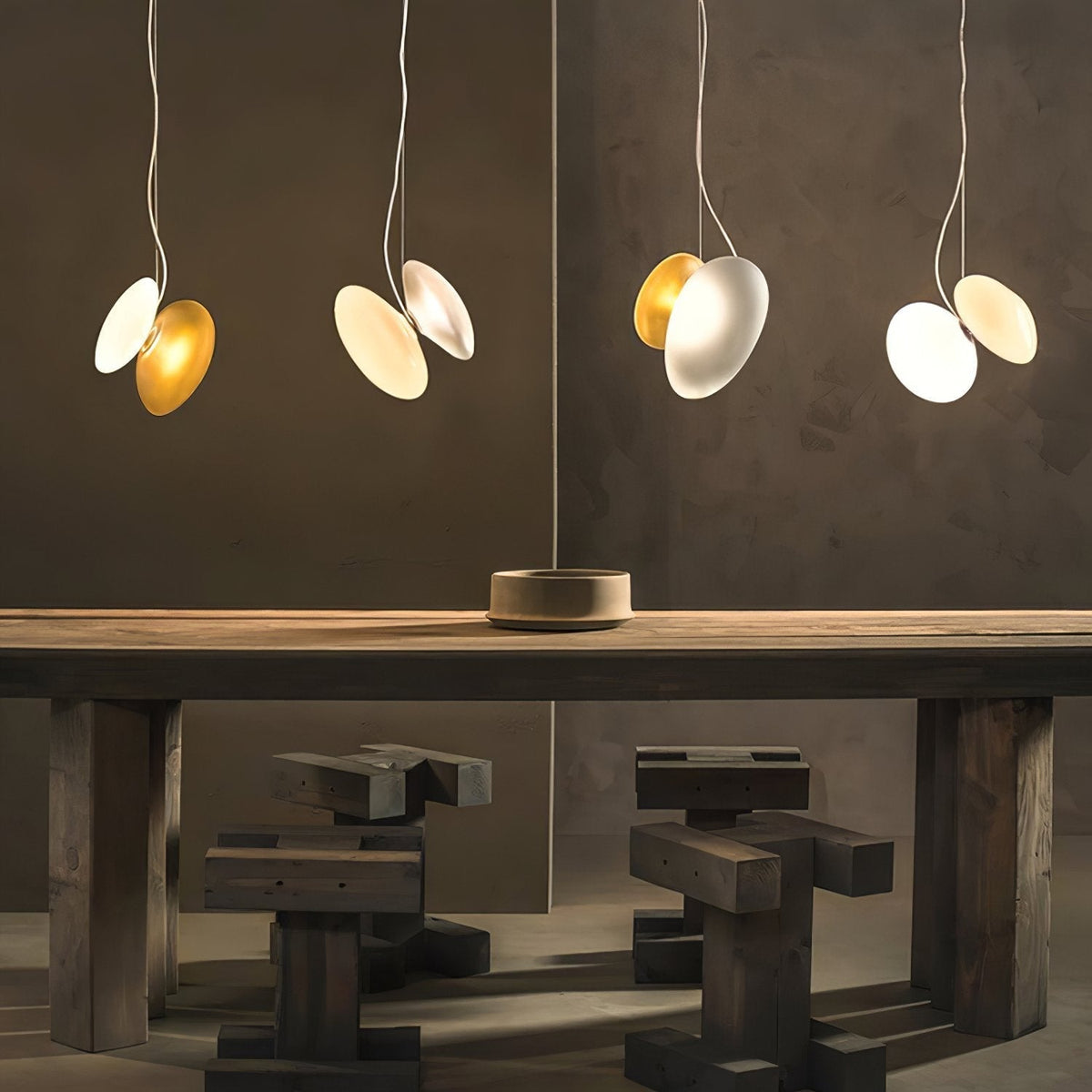 Mervan matglas hanglamp