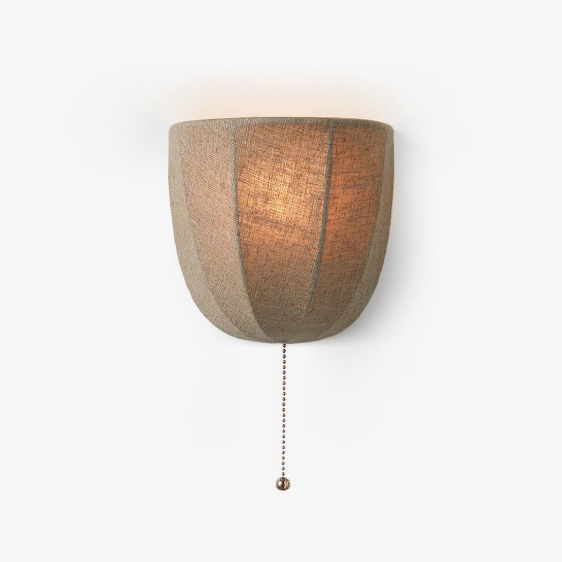 Griswold wandlamp met linnen stof