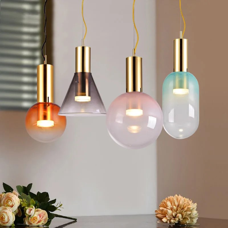 Aeris Minimalistische hanglamp van glas