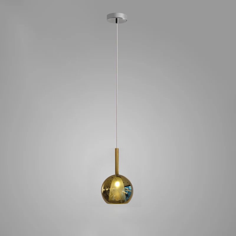 Lioranira hanglamp rookglas rond