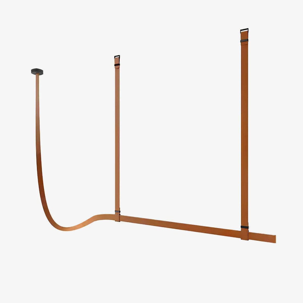 Zaleth Moderne hanglamp van leer
