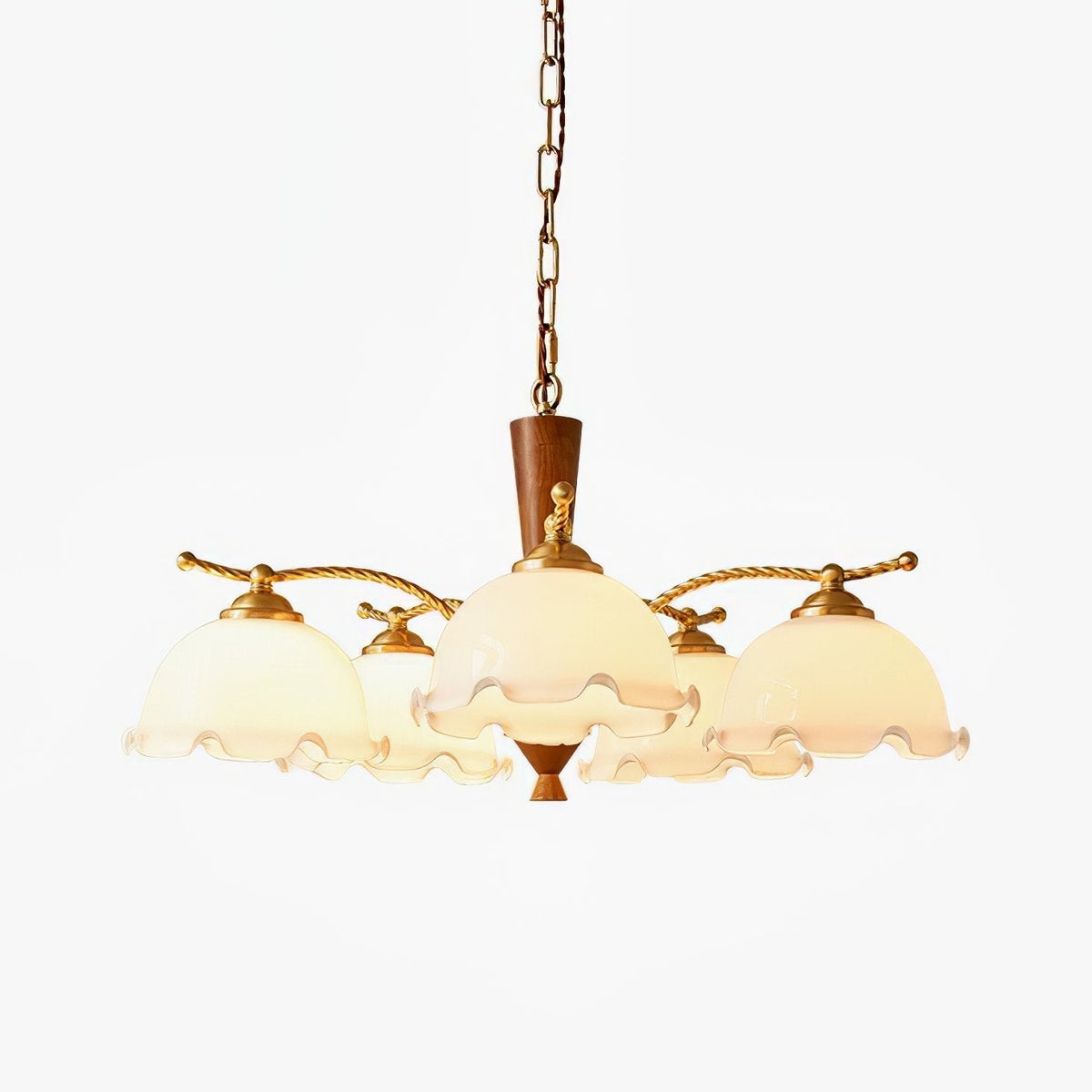 Daisy Vintage glas Kroonluchter