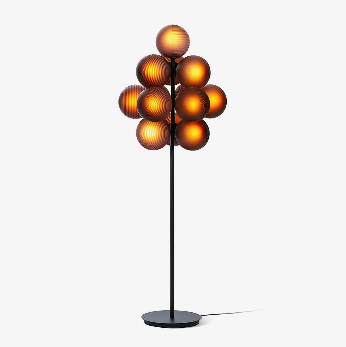 Nyrain glaskunst vloerlamp