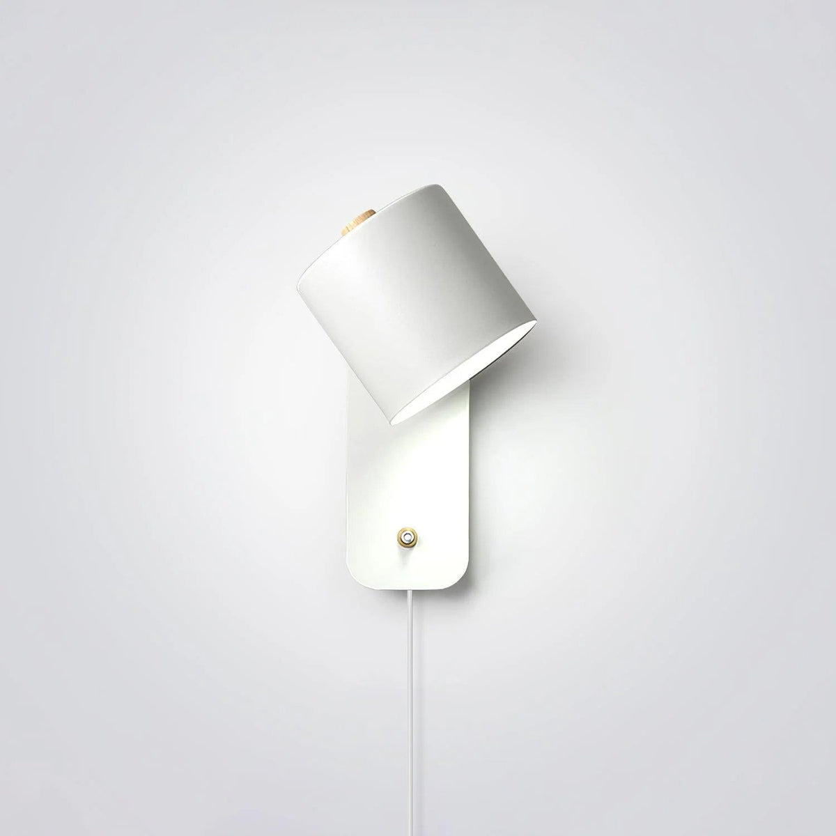 Orelirise wandlamp draaibare cilinder
