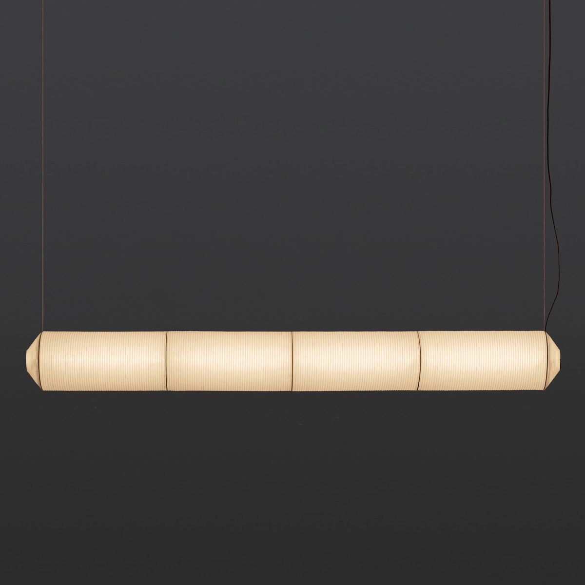 Oren moderne minimalistische hanglamp van natuurlijke mulberry zijde