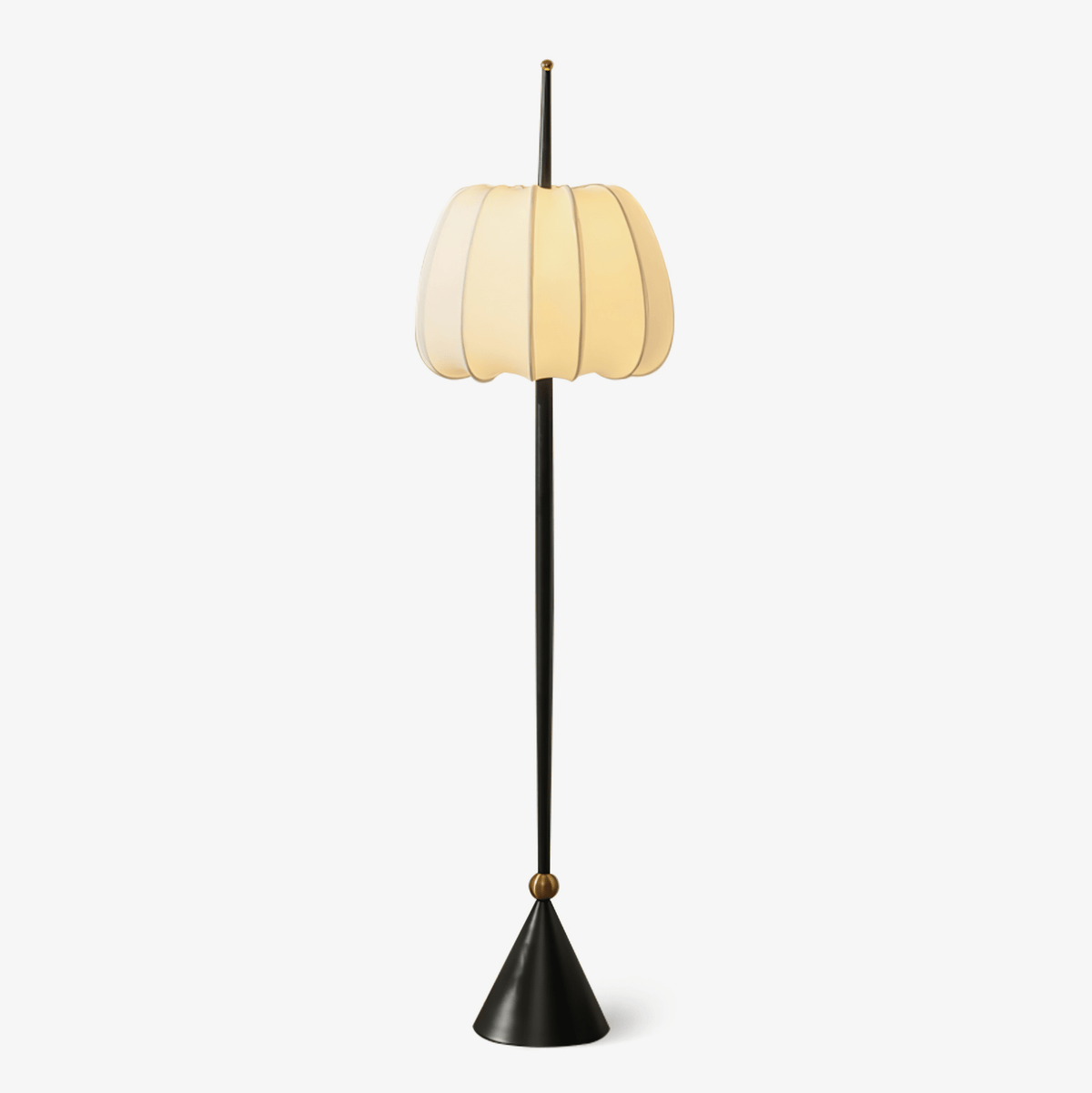 Pick Minimalistische vloerlamp van stof