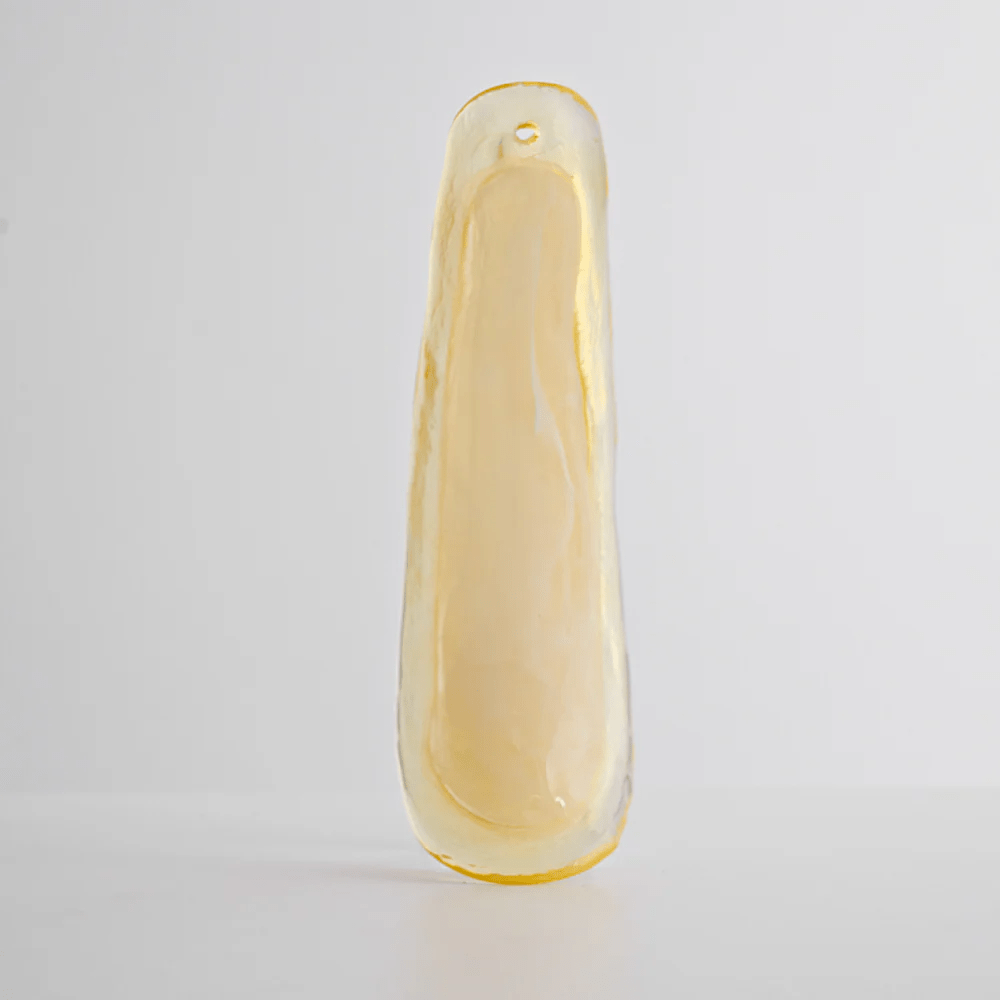 Elvess Kroonluchter Murano-glasblad Goudkleurig