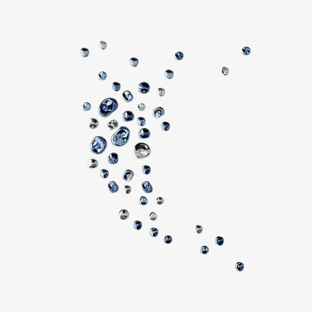 Nyzoris Bubble glas wandlamp