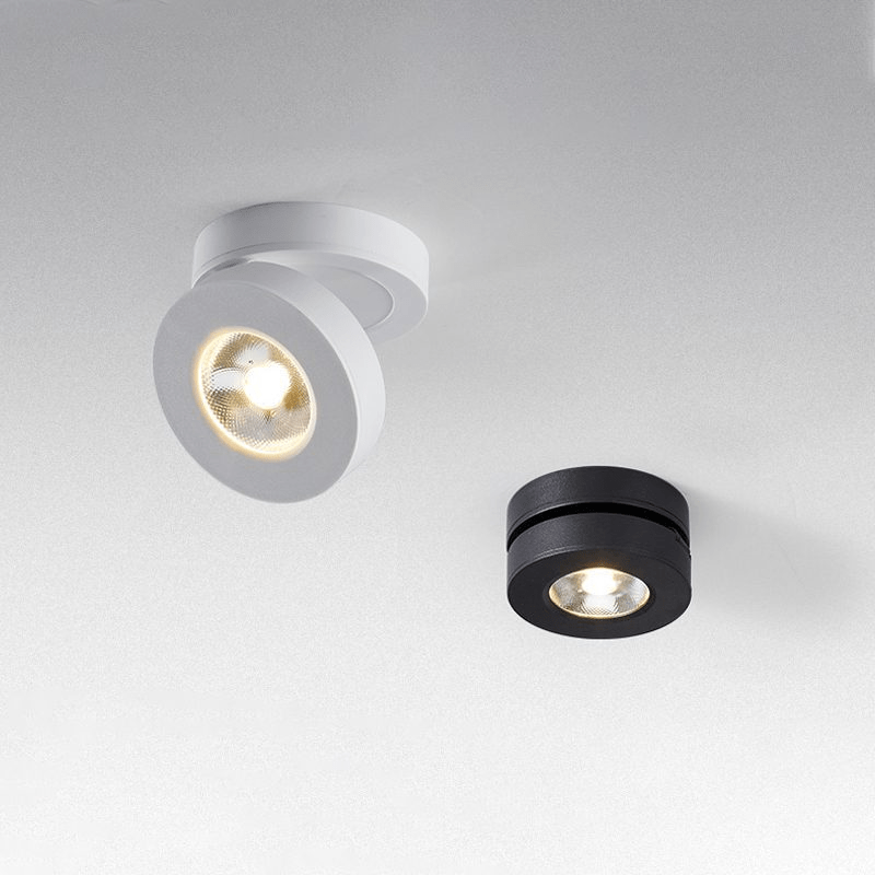 Kex LED-plafondlamp rond draaibaar verstelbaar