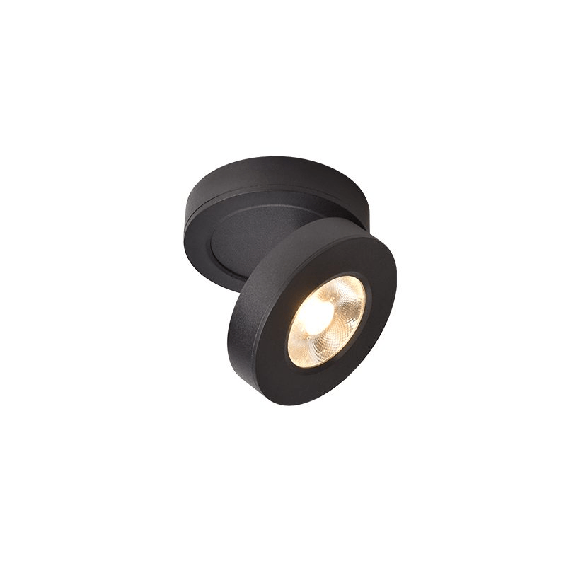 Kex LED-plafondlamp rond draaibaar verstelbaar