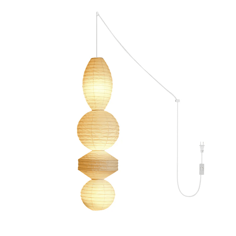 Dov Minimalistische hanglamp van papier