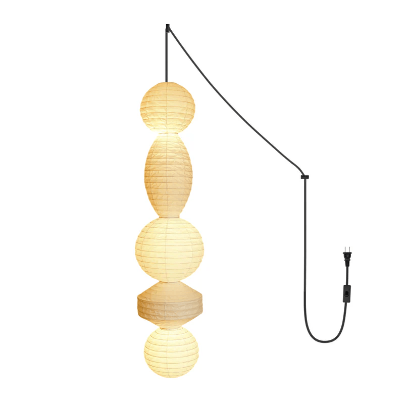 Dov Minimalistische hanglamp van papier