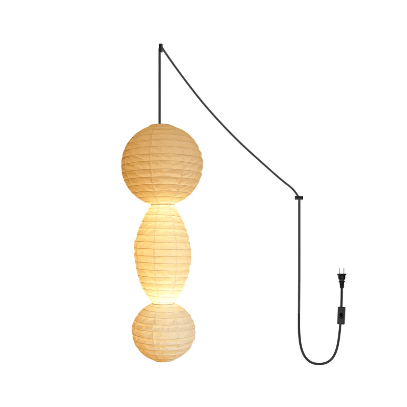 Dov Minimalistische hanglamp van papier