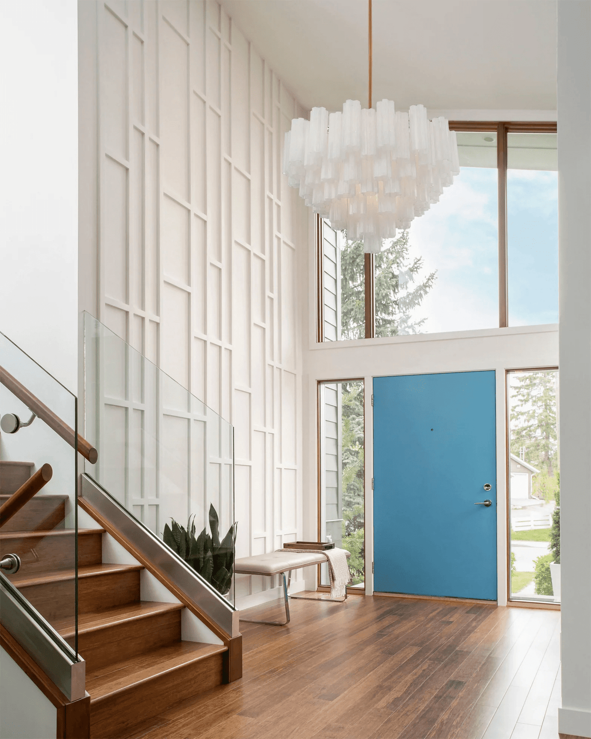 Bop kroonluchter Virella Murano-glasbuis luxe