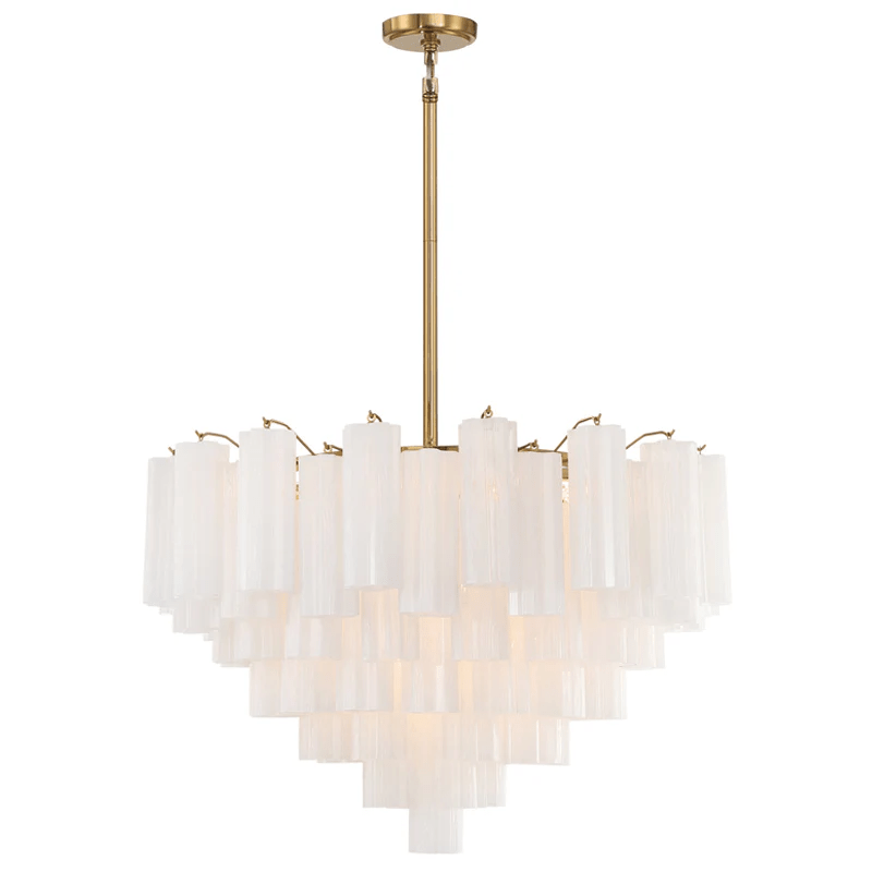 Bop kroonluchter Virella Murano-glasbuis luxe