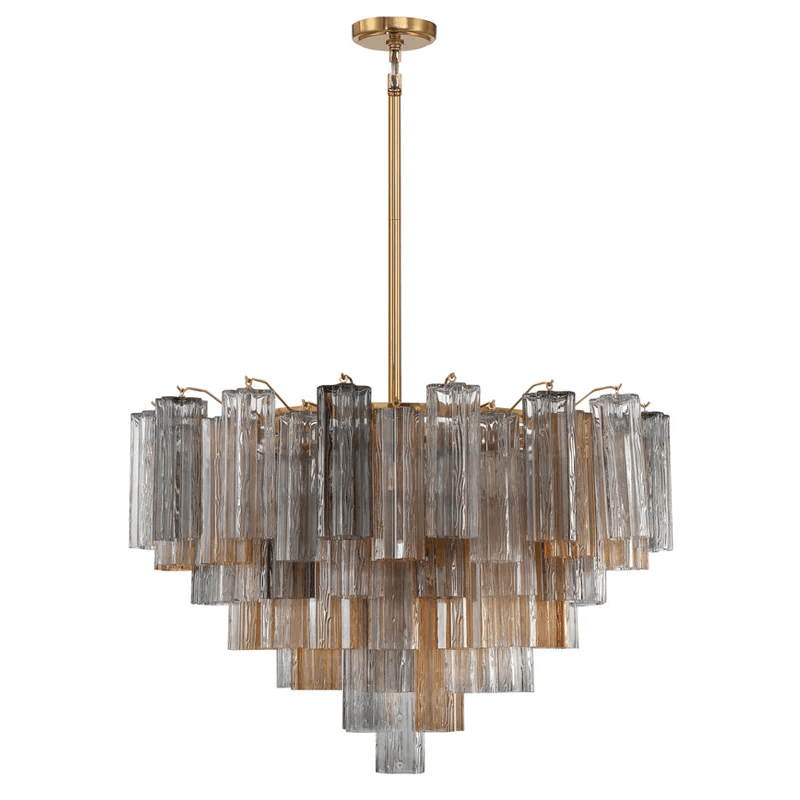 Bop kroonluchter Virella Murano-glasbuis luxe