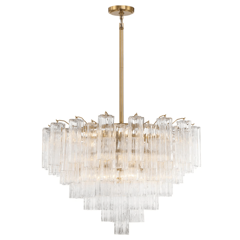 Bop kroonluchter Virella Murano-glasbuis luxe