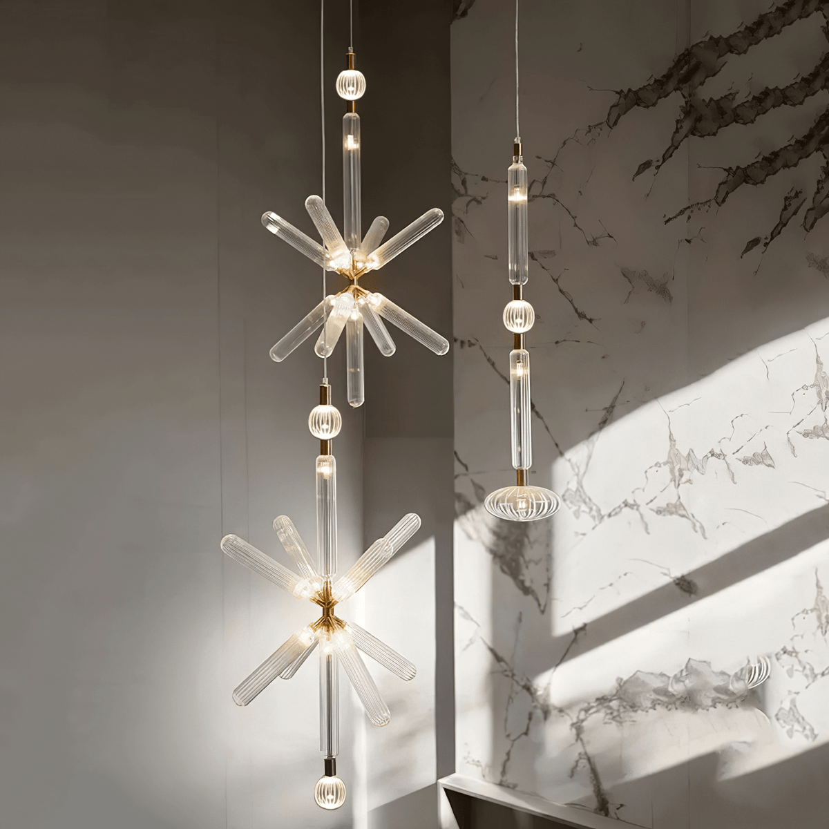Tika Hanglamp Kristal cilinder Cipher Eigentijds