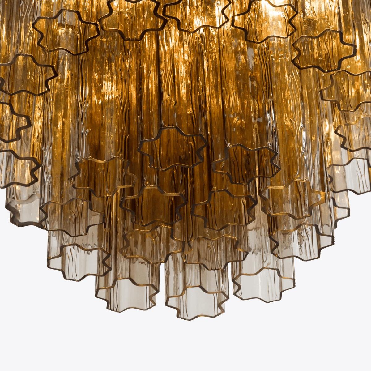 Aelox Kroonluchter Kleine Treviso Murano-glasbuis